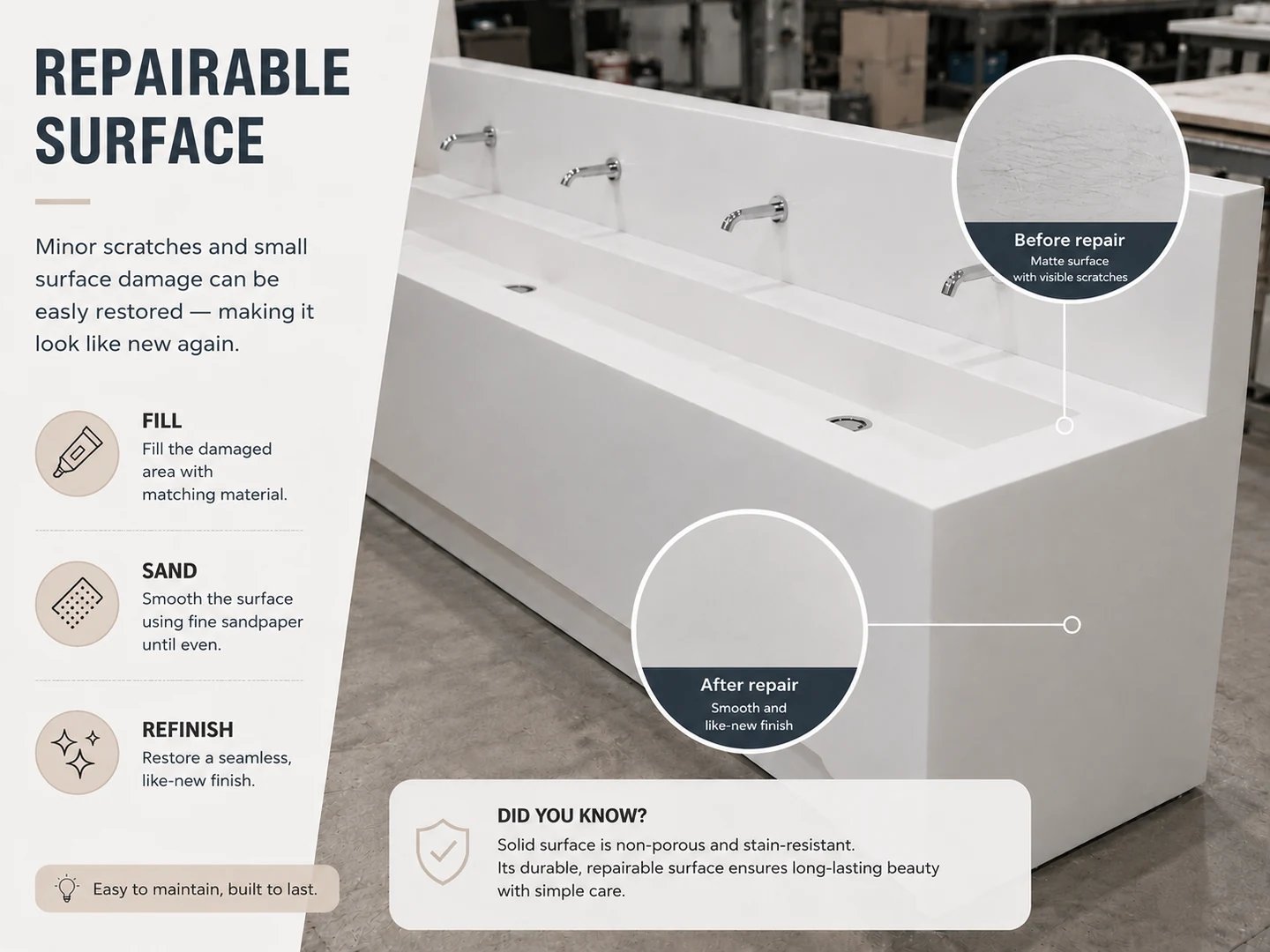 Solid Surface vs Stone Resin: Which Material Is Best for Bathtubs and Basins?